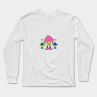 Kids cartoon design Long Sleeve T-Shirt